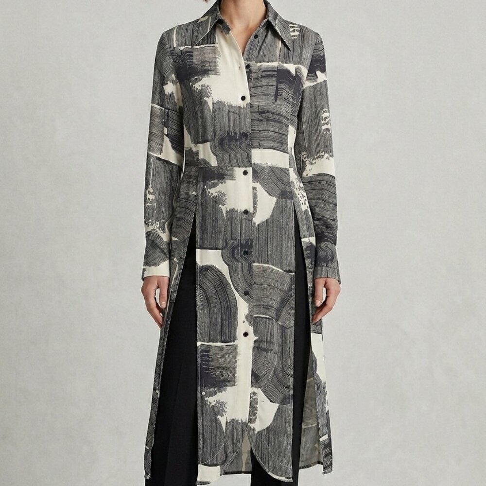 H&M SPLIT FRONT JACKET SZ M/L - Picture 1 of 1